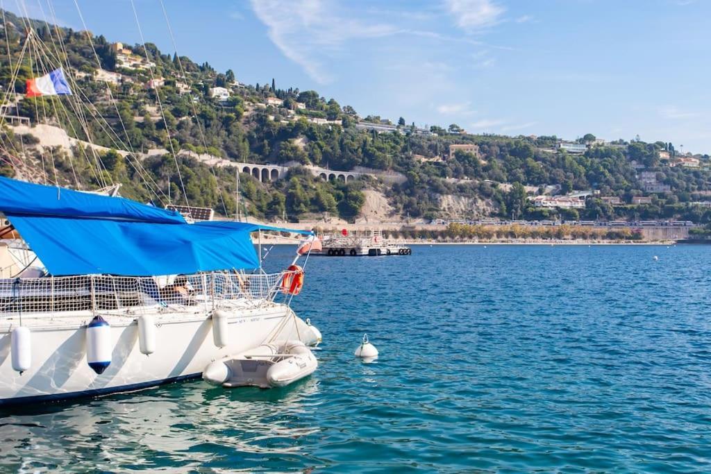 #40 Bright Sea View Suite For 6 2Mins Walk Port & Sea Βιλφράνς-συρ-Μερ Εξωτερικό φωτογραφία