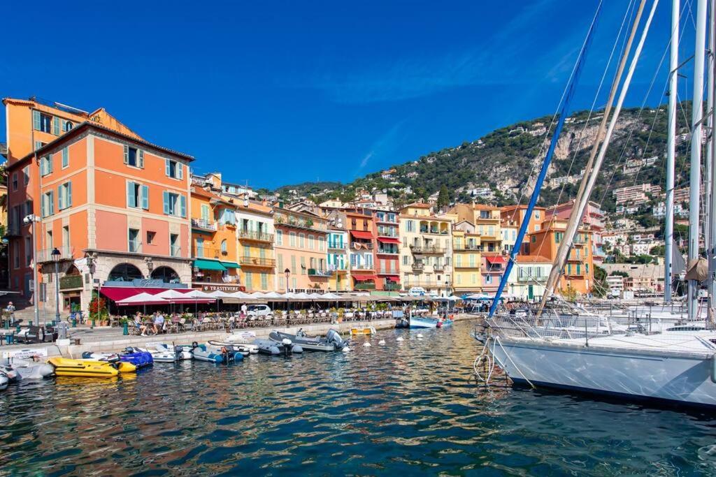 #40 Bright Sea View Suite For 6 2Mins Walk Port & Sea Βιλφράνς-συρ-Μερ Εξωτερικό φωτογραφία