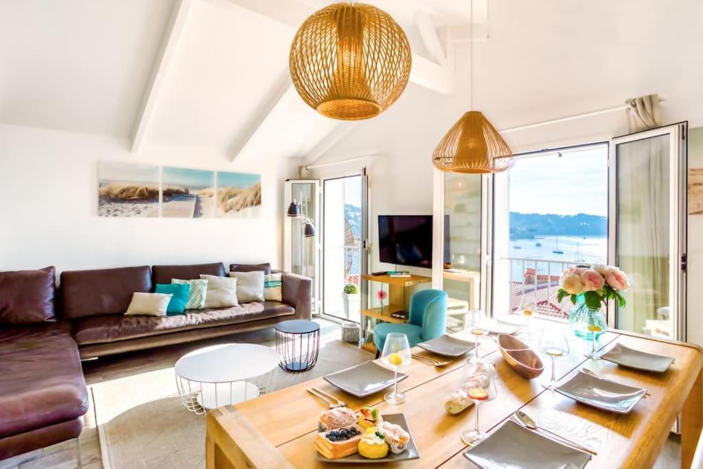 #40 Bright Sea View Suite For 6 2Mins Walk Port & Sea Βιλφράνς-συρ-Μερ Εξωτερικό φωτογραφία
