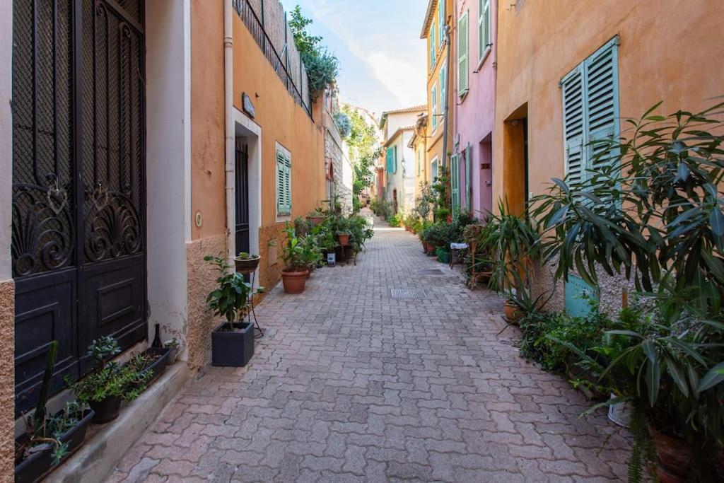 #40 Bright Sea View Suite For 6 2Mins Walk Port & Sea Βιλφράνς-συρ-Μερ Εξωτερικό φωτογραφία